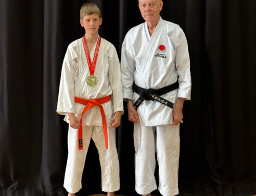 Oskar Wins Gold In Kumite At The National Championships